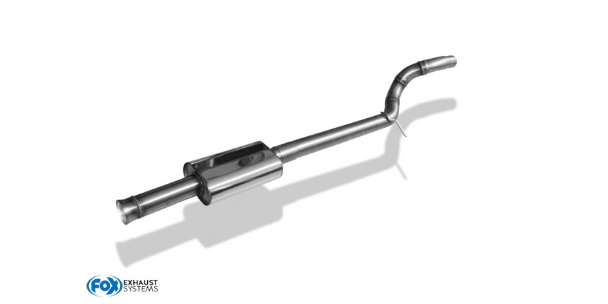 4-türer Vorschalldämpfer