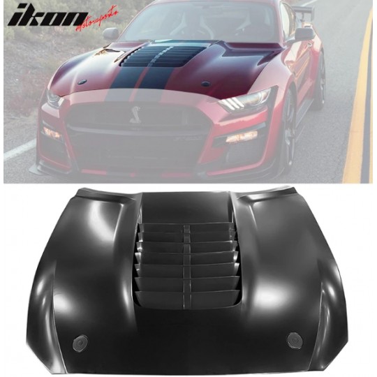 Motorhaube ALUMINIUM IKON 1:1 GT500 STYLE (MUSTANG 2015-2017 V6, GT, ECOBOOST