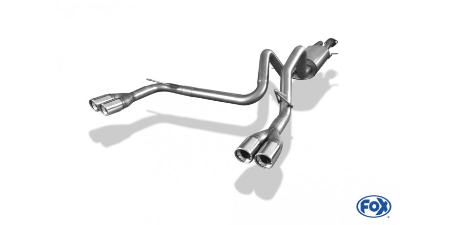 Halbanlage ab Kat Ausgang rechts/links - 2x90 Typ 17 rechts/links