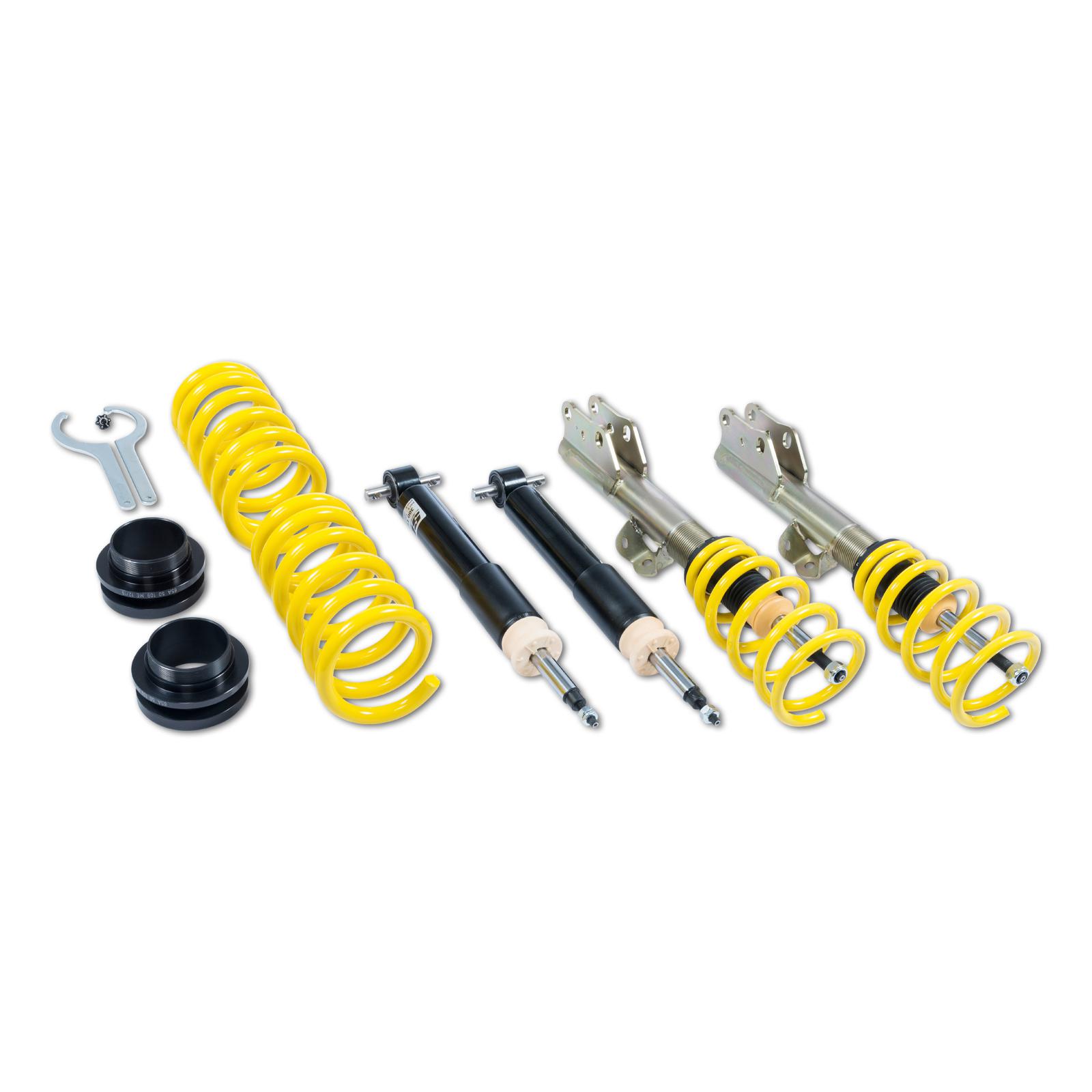 Gewindefahrwerk ST XA Stahl verzinkt (mit Härteverstellung)