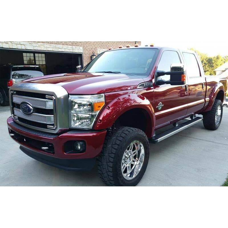 Pocket Rivet Style Kotflügelverbreiterungen (FORD MUSTANG F-250 F-350 2011-2018)