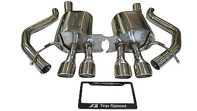 Chevrolet Corvette Stingray C7 6.2L 14-19 TopSpeed Axle Back Exhaust System