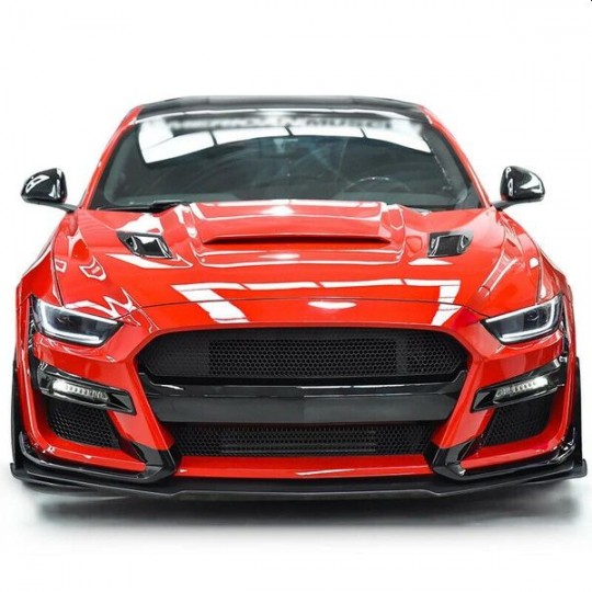 IKON GT500 Style Frontstoßstange-  (FORD MUSTANG 2015-2017 EcoBoost, V6, GT)