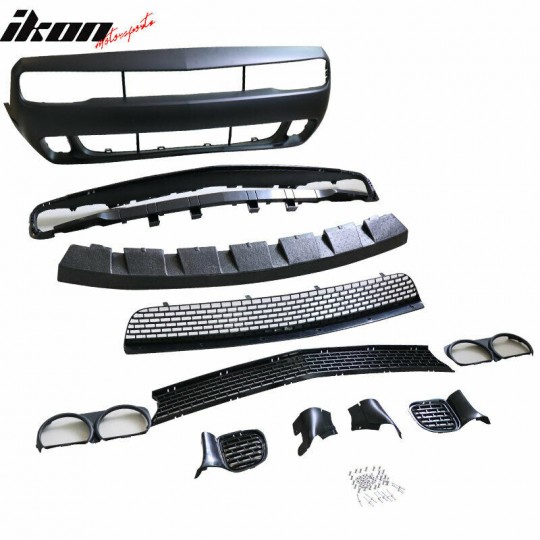 SRT STYLE FRONT Stoßstangen Set - CONVERSION 2015+ (CHALLENGER 2008-2014)