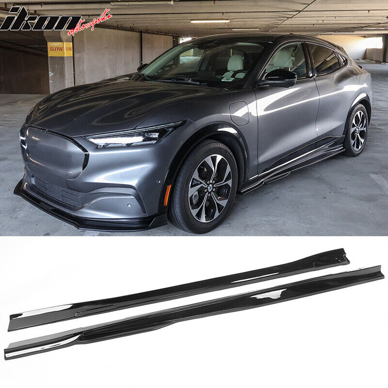 Side Skirts - Gloss Black (MACH-E 2021-)