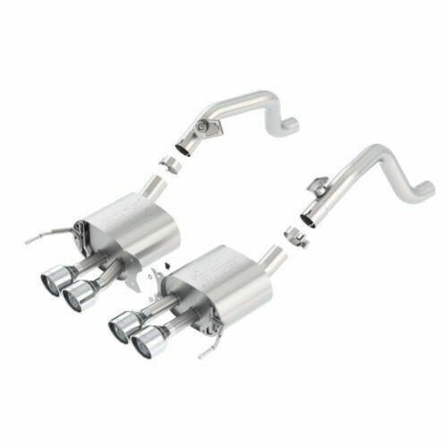 Borla 11881 ATAK Axle-Back Exhaust System For 2014-2019 Chevy Corvette (C7)