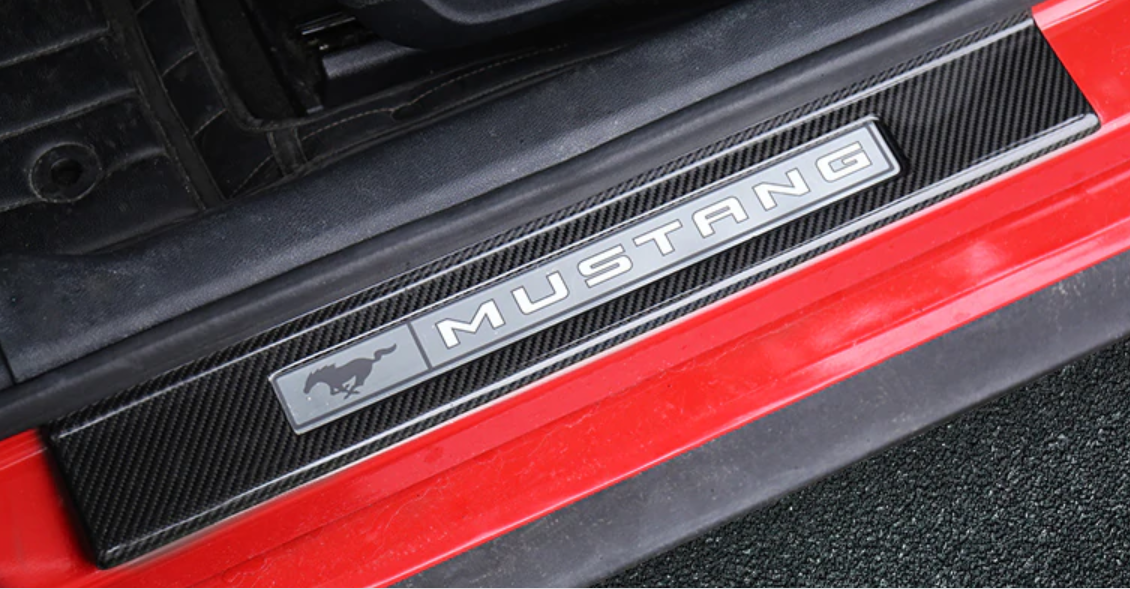 Ford Mustang Türeinstiegsleiste Carbon