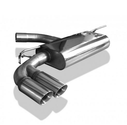 Audi A3 - 8V 3-Türer - S-Line Endschalldämpfer einseitig - 2x80 Typ 25