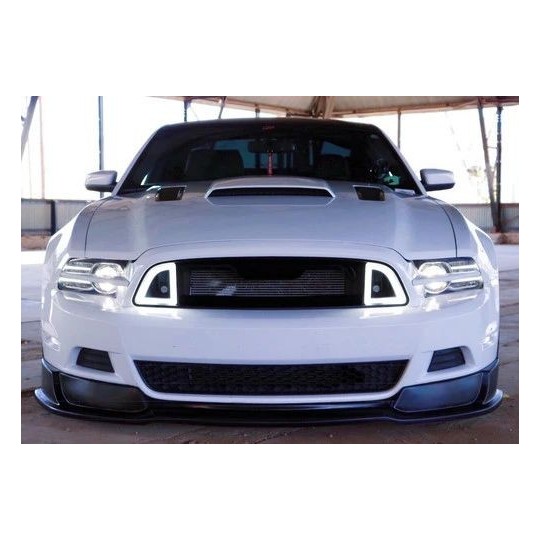 RTR LED STYLE UPPER GRILLE (MUSTANG 2013-2014 GT, V6)