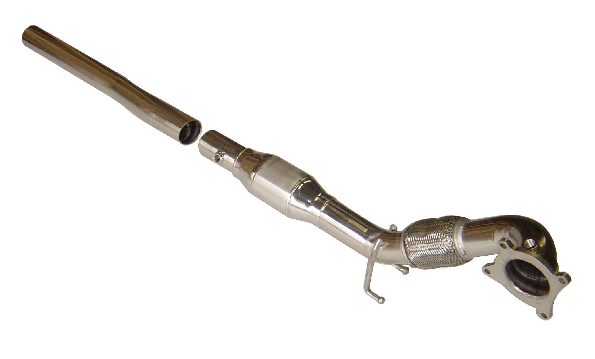 Downpipe mit Rennsportkat, ohne Genehmigung