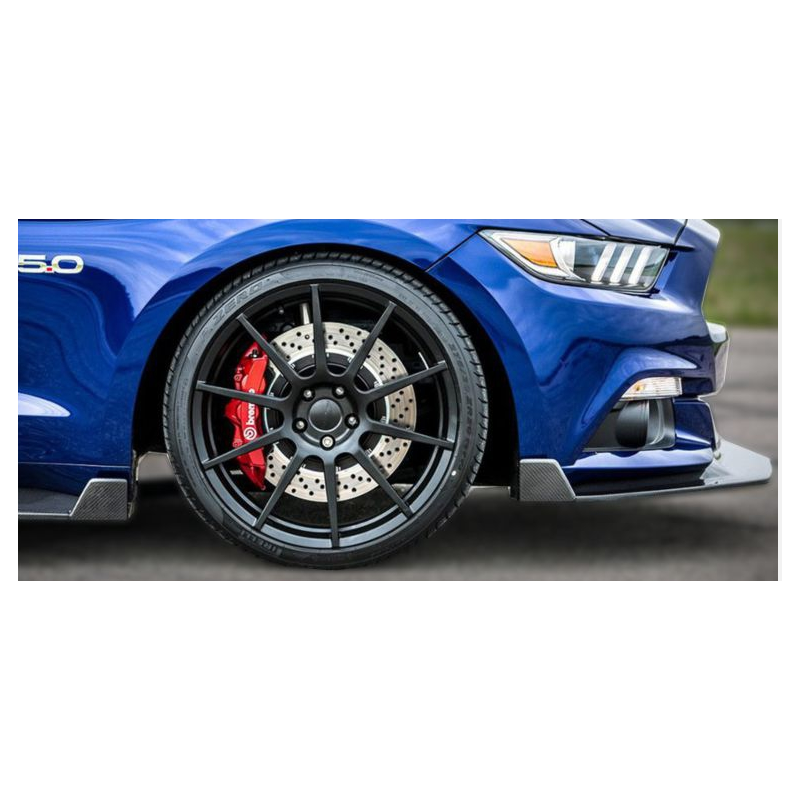 CHIN SPOILER / FRONT BUMPER LIP FLAT (MUSTANG 2015-2017)