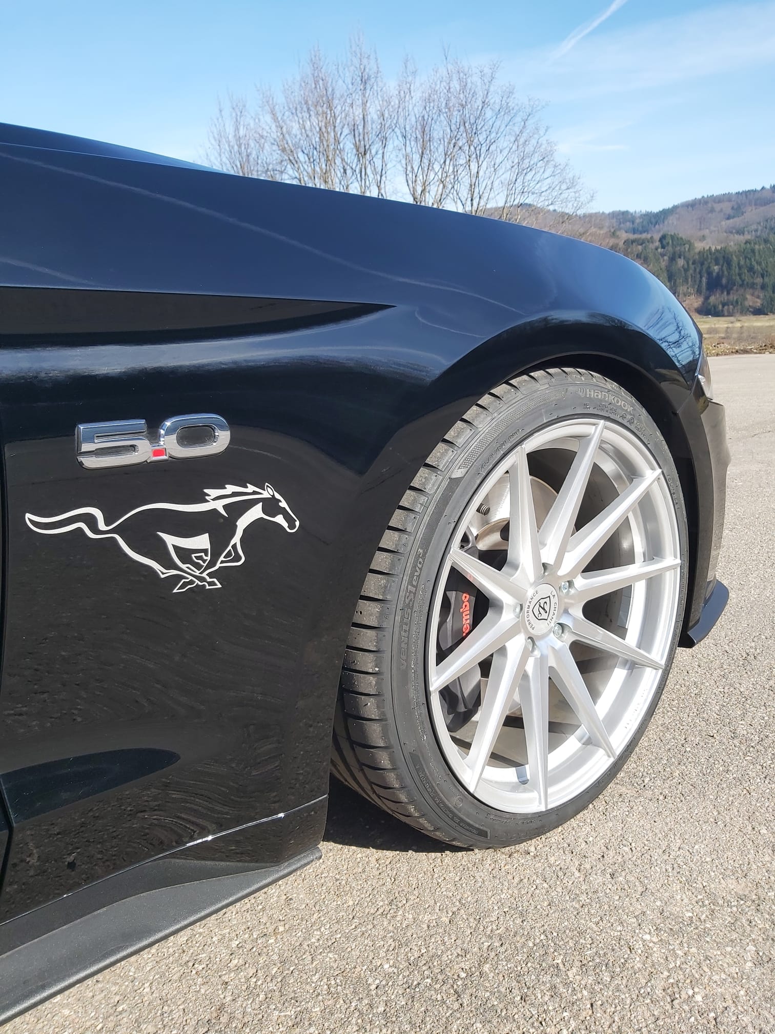 Ford Mustang - LCP 10  Felgen Komplett Satz