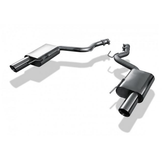 Ford Mustang Coupe & Cabrio - 4-Zylinder Endschalldämpfer rechts/links - 1x100 Typ 25 rechts/links