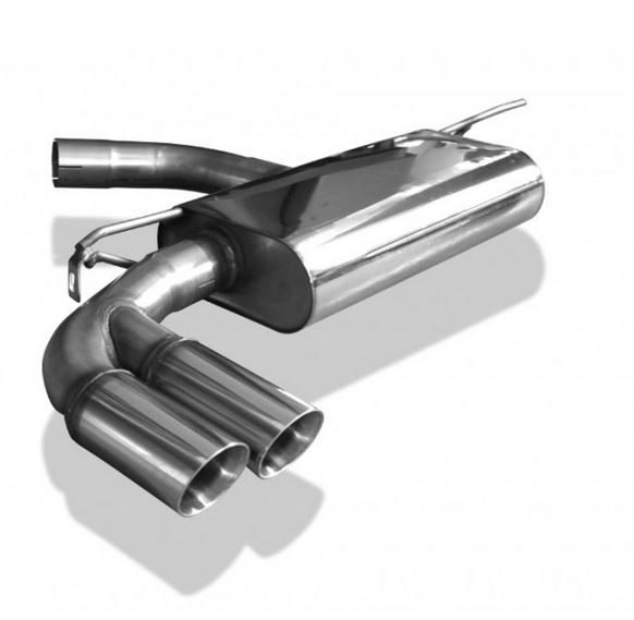 Audi A3 - 8V Limousine "ohne S-Line" Endschalldämpfer - 2x80 Typ 25