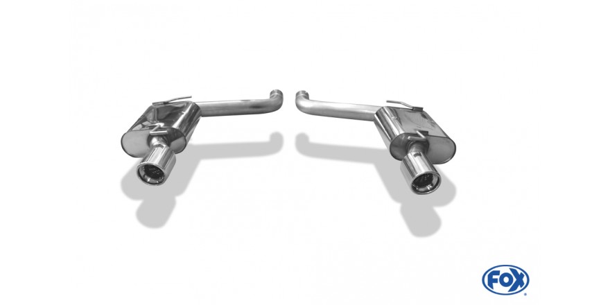 SRT8 Endschalldämpfer rechts/links - 1x100 Typ 17 rechts/links