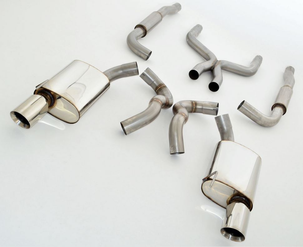 76mm Duplex-Anlage Ford Mustang 5 Facelift (S197)