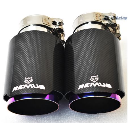 Auspuffblenden Carbon Lila