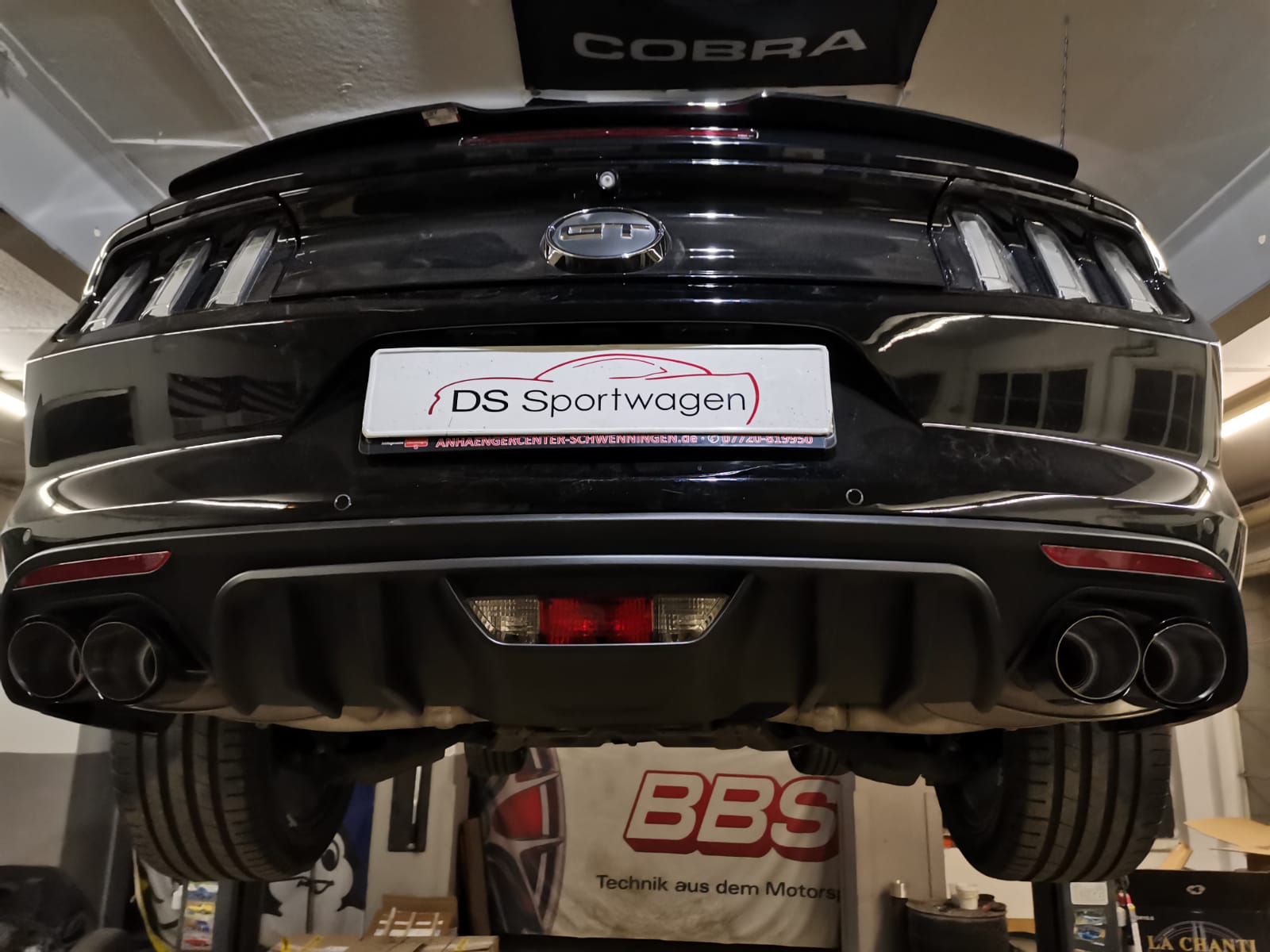 Ford Mustang GT / Remus - Diffusor Set