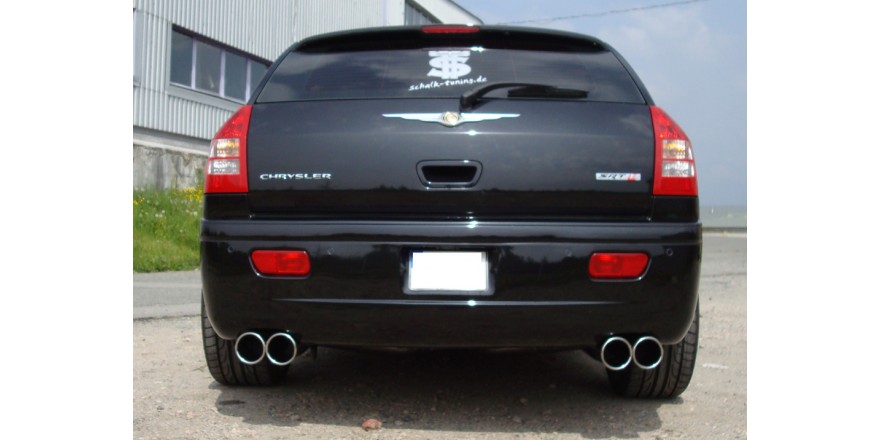 SRT8 Endschalldämpfer rechts/links - 2x100 Typ 17 rechts/links