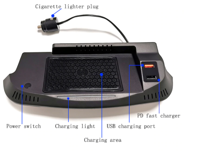 Ford Mustang 2015 - 2020 Wireless Charging System