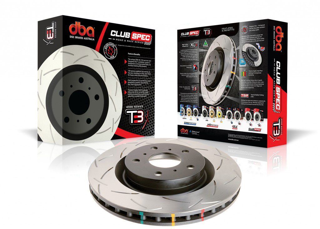 Hinterachse - Bremsenupgrade Kit DBA 4000 + DBA Beläge