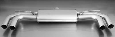 Audi A3  / Remus ESD & Racing Y Bogen  und Carbon Blenden