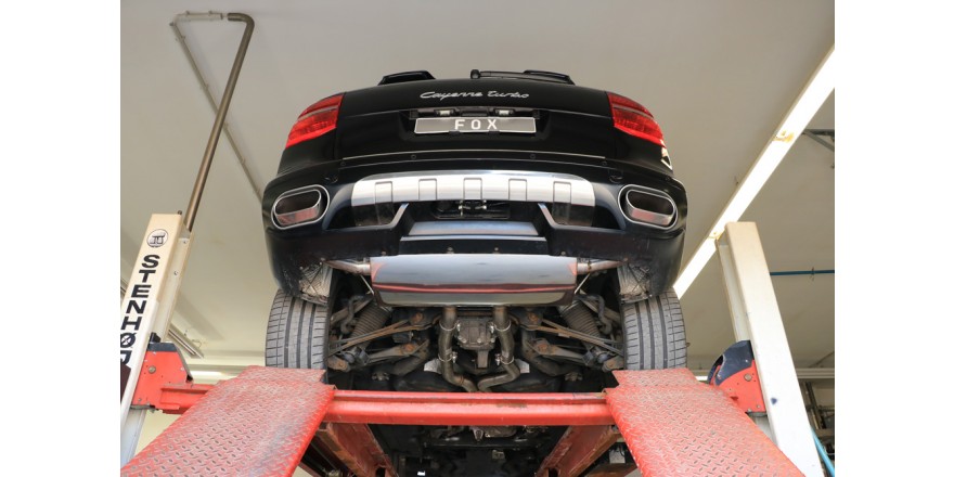 Facelift Endschalldämpfer rechts/links - 220x80 Typ 49 rechts/links