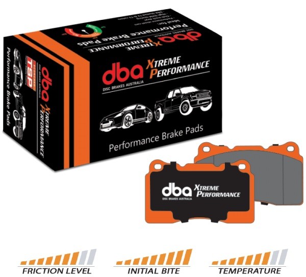 Vorderachse - Bremsenupgrade Kit DBA 5000 2-Teilig + DBA Beläge