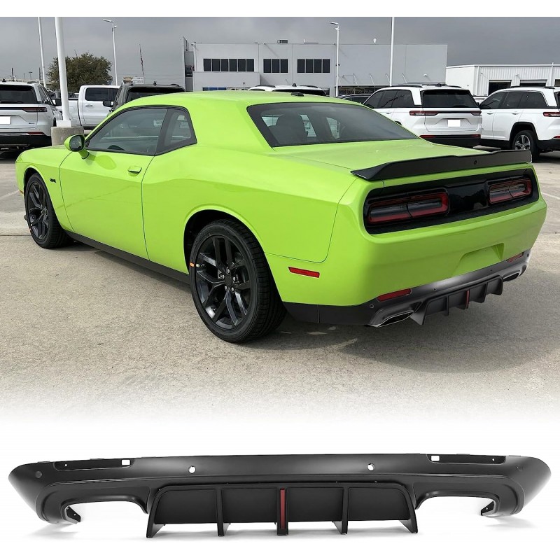 Diffusor Heckstoßstange mit LED-Licht