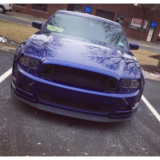 RTR Style Upper Grille (FORD MUSTANG 2013-2014 V6, GT)