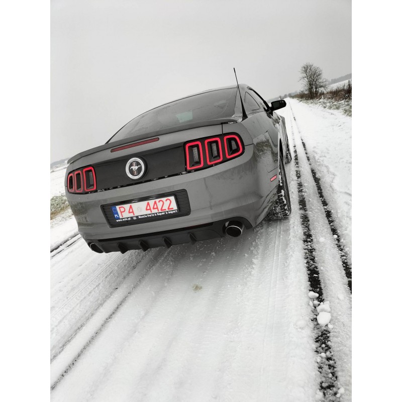 COMPETITION Rear Bumper Lower Diffuser - Single Exhaust Tips