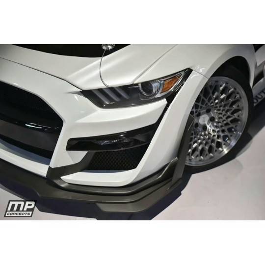 GT500 Style Frontstoßstange - FORD MUSTANG 2015-2017 EcoBoost, V6, GT)