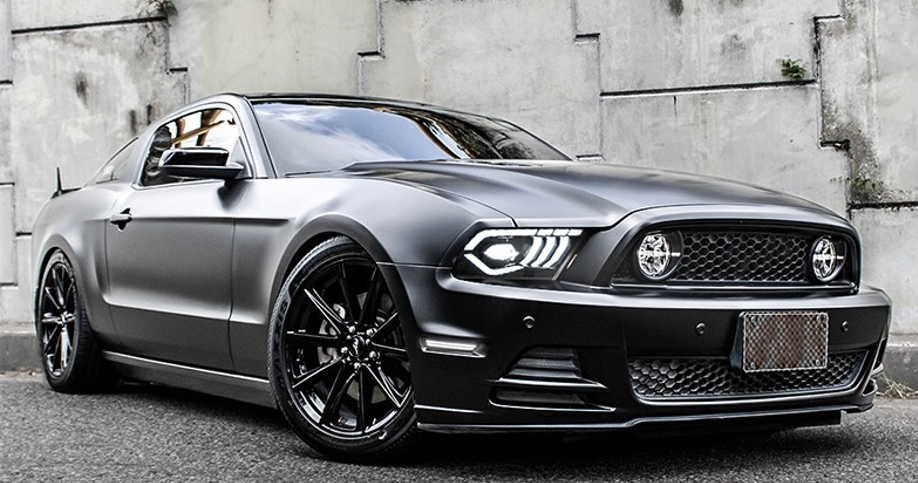 VLAND Factory Full LED Projector Headlights Ford Mustang 2013-2014