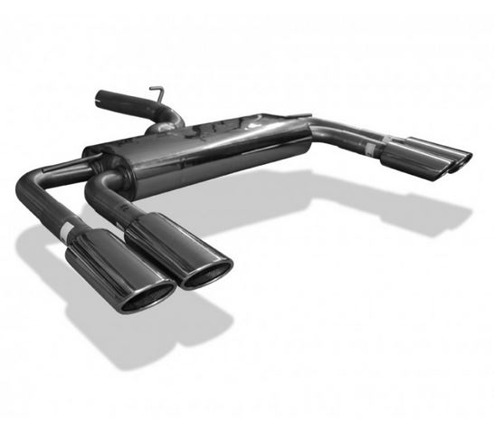 Audi A3 - 8V Sportback quattro Endschalldämpfer Ausgang rechts/links - 2x106x71 Typ 44 rechts/links