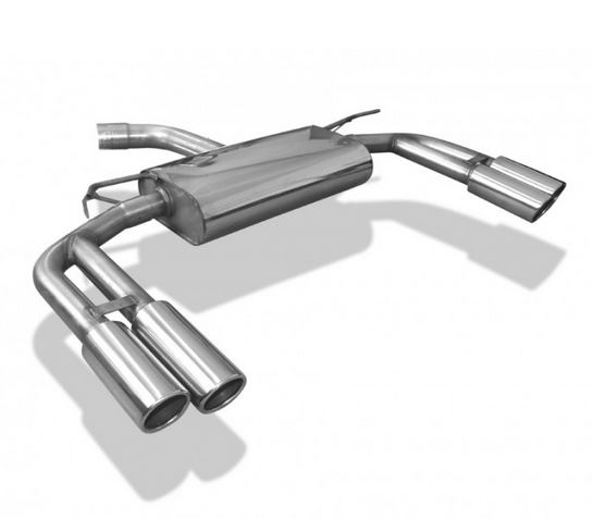 Audi A3 - 8V Sportback Endschalldämpfer Ausgang rechts/links - 2x88x74 Typ 32 rechts/links