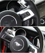Ford Mustang ab 2015 Paddle Schalthebel, Rot, Blau, Silber, Schwarz SET