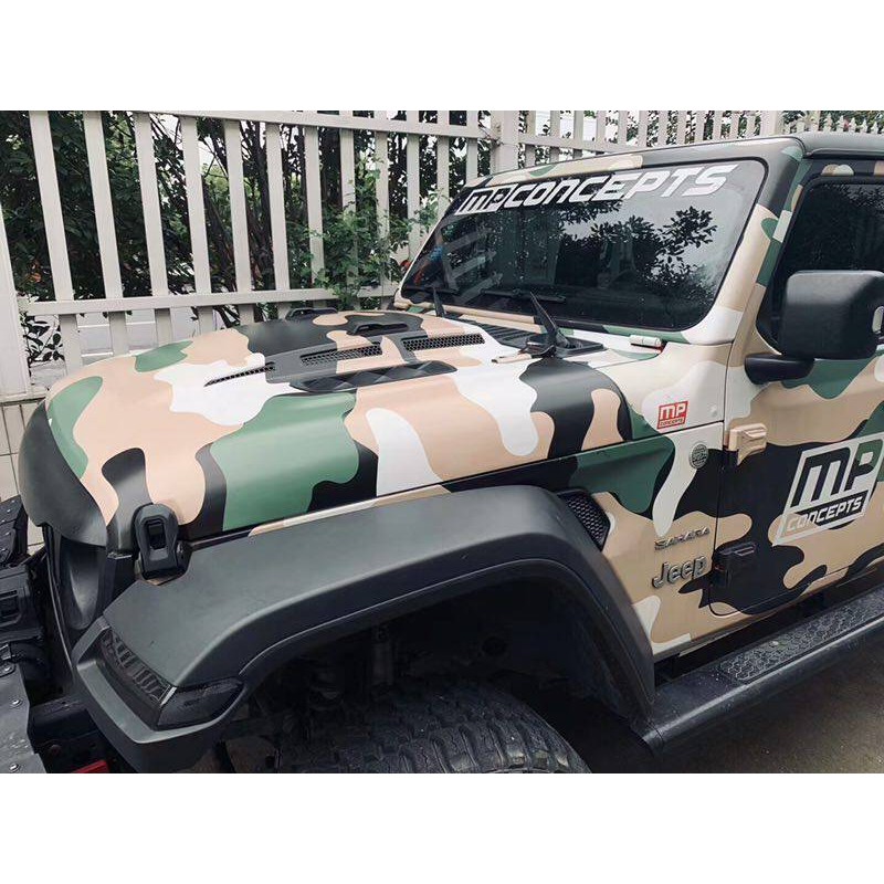 THANOS STEEL ALUMINUM HOOD (WRANGLER 2018-2021 JL)