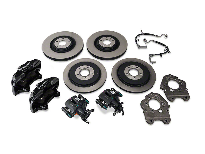 6-Kolben Bremsen Upgrade Kit - 15 Zoll (05-14 GT, BOSS 302, GT500)
