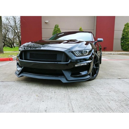 GT350 Style Frontstoßstange - (FORD MUSTANG 2015-2017 EcoBoost, V6, GT)