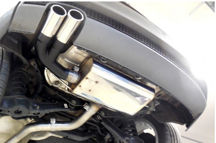 Audi A3 - 8V 3-Türer - S-Line Endschalldämpfer einseitig - 2x80 Typ 16